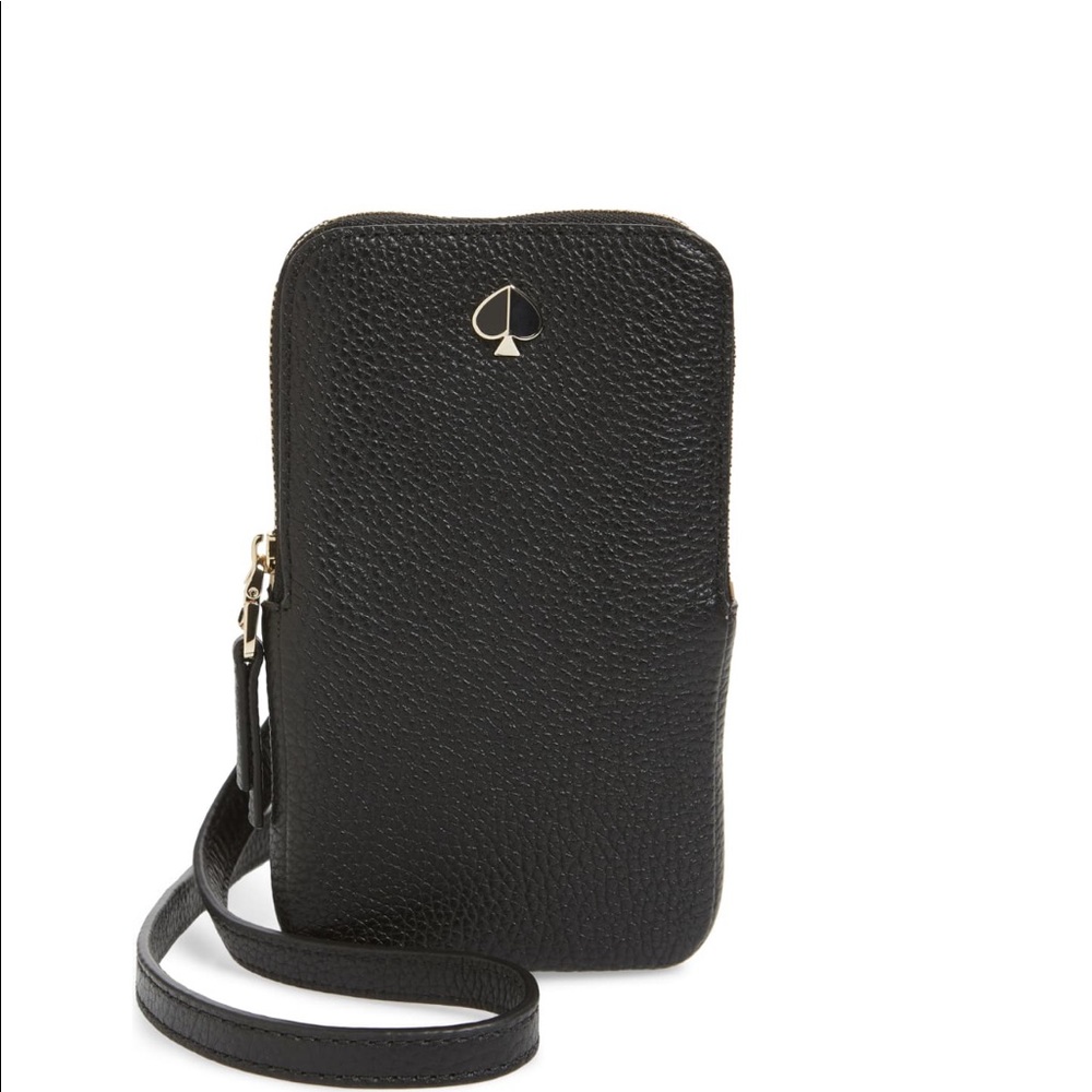 Kate Spade New York Polly Leather Phone Crossbody